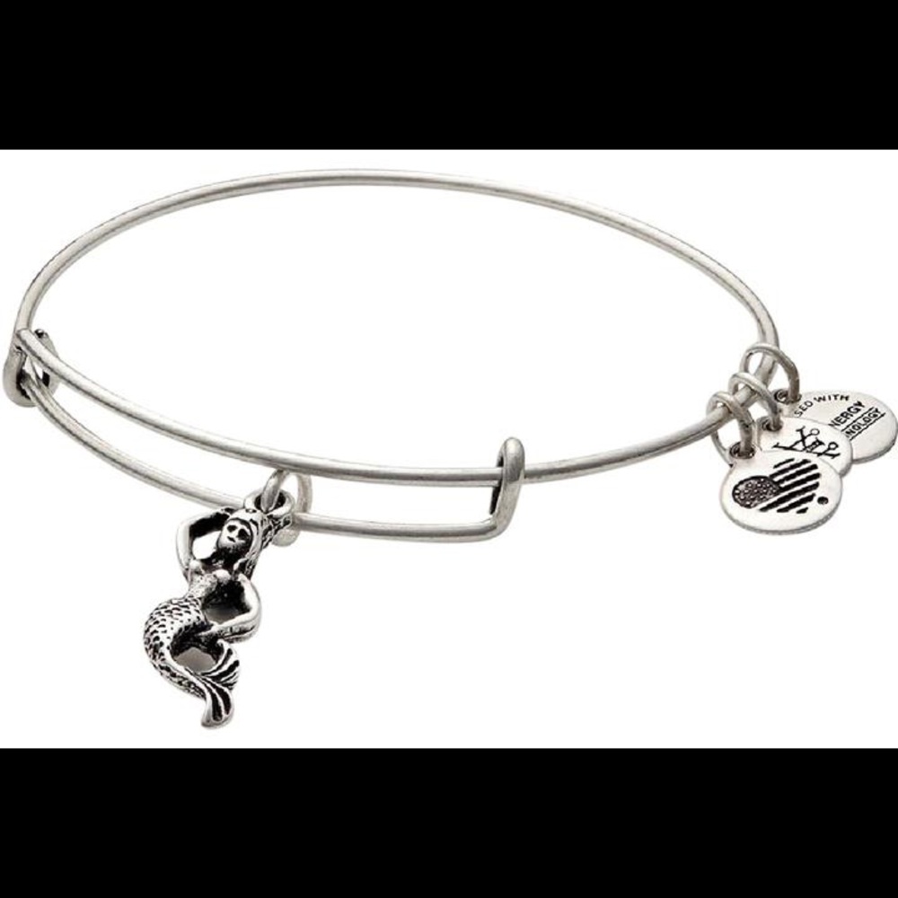 Alex and Ani Mermaid Bracelet in Silver
